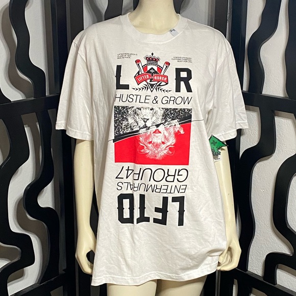 Lrg Other - LRG Hustle & Grow White Graphic Tee NWT Lrg Other - LRG Hustle & Grow White Graphic Tee NWT